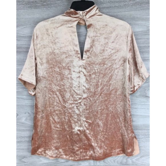 A.L.C. Blaise Velvet Choker Top - Picture 3 of 3